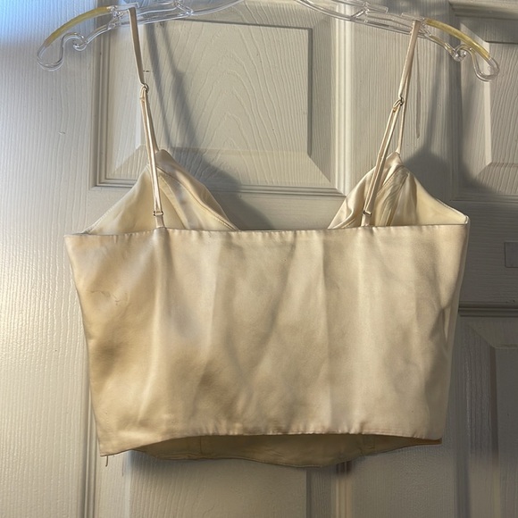 Satin effect crop top by Zara ✨ - Picture 7 of 8